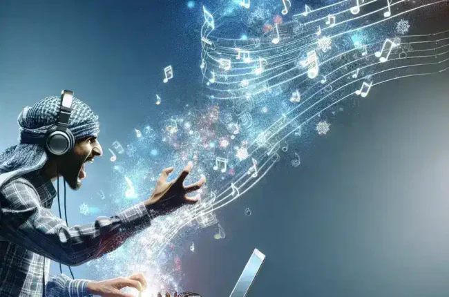 "Imagen de la interfaz de la función Twitch Soundtrack mostrando opciones de música y listas de reproducción, ilustrando cómo los streamers pueden incorporar música libre de derechos en sus transmisiones en vivo."
