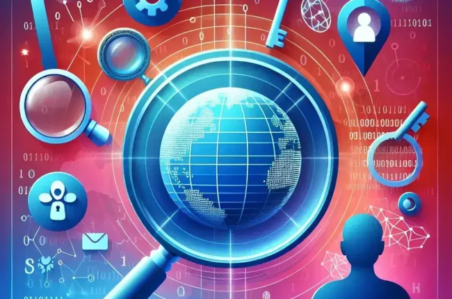 "Un usuario en una computadora realizando búsquedas avanzadas en Google utilizando trucos y técnicas para encontrar información específica y relevante."
