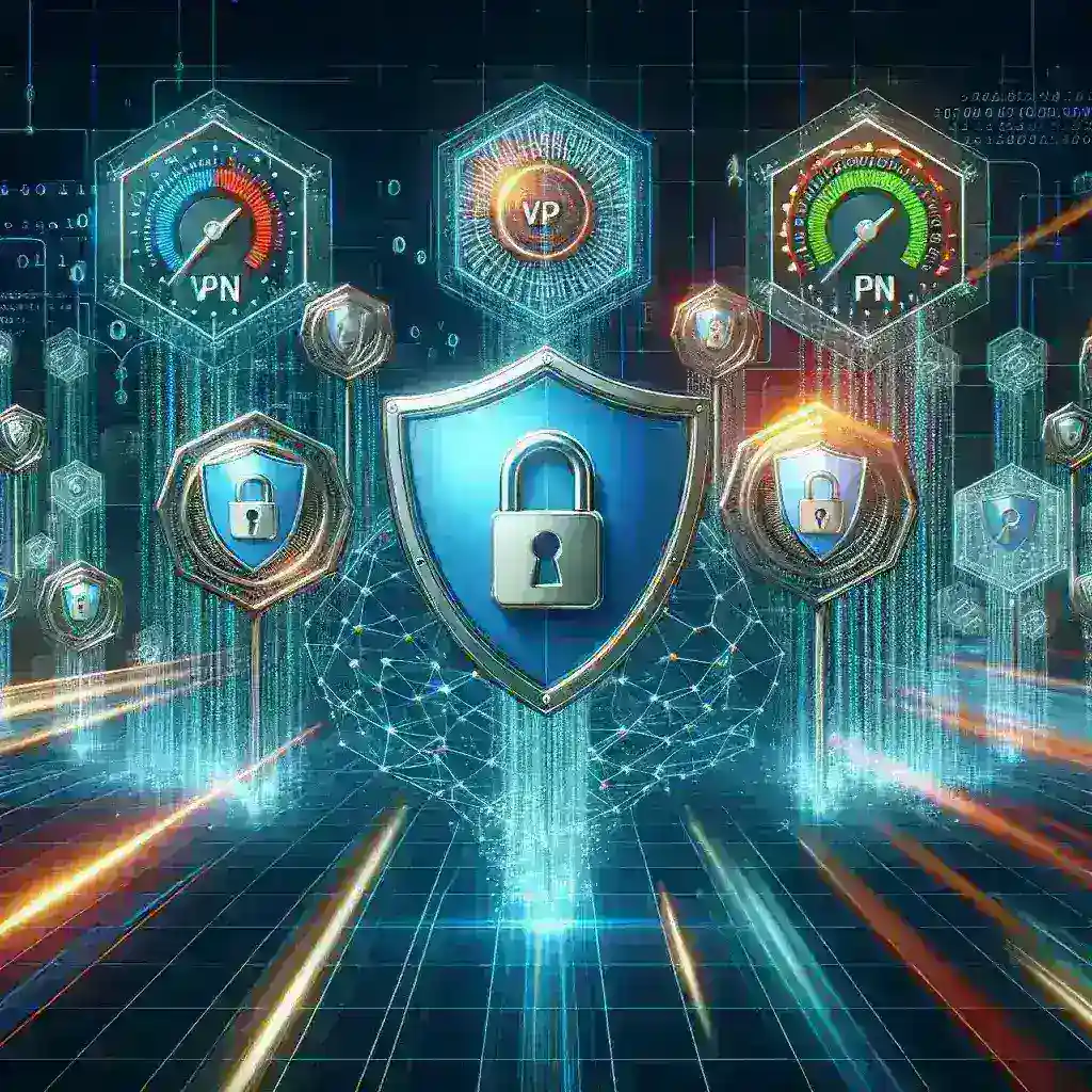 "Comparativa de servicios VPN 2025: gráficos de rendimiento y seguridad de las mejores opciones para usuarios en busca de privacidad en línea."