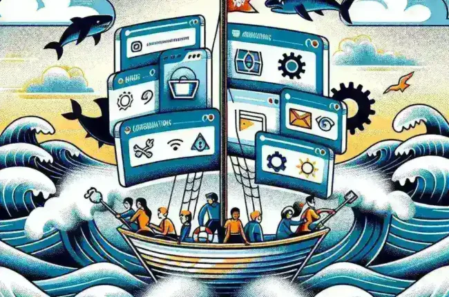 "Usuario configurando extensiones de seguridad en su navegador para una navegación segura, en el contexto del artículo 'Navegación Segura: Extensiones y Configuraciones Recomendadas para Usuarios Comunes'."
